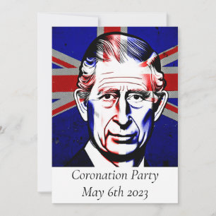 Coronation Party Invitation