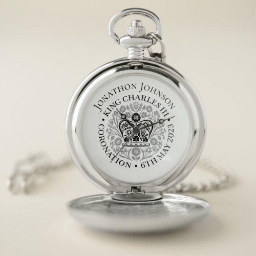 Coronation Souvenir  Pocket Watch