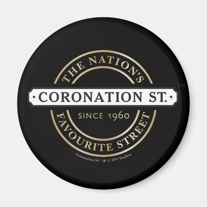 Coronation Street Logo Magnet Zazzle Coronation Street Logo Magnet Zazzle