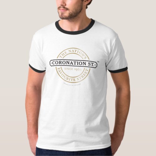 Coronation Street _ Logo Ringer T_Shirt
