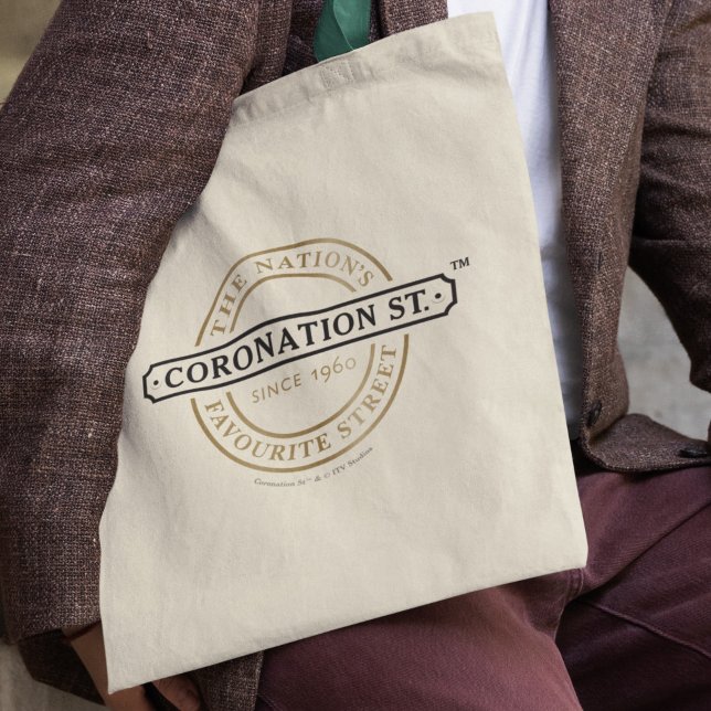 Coronation Street - Logo Tote (Person carrying tote bag)