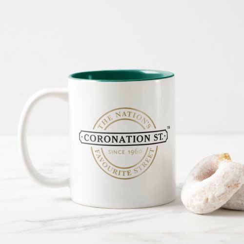Coronation Street _ Logo Two_Tone Coffee Mug