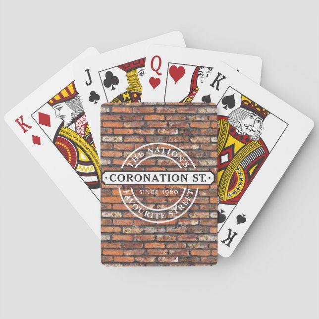 Coronation Street Poker Cards (Back)
