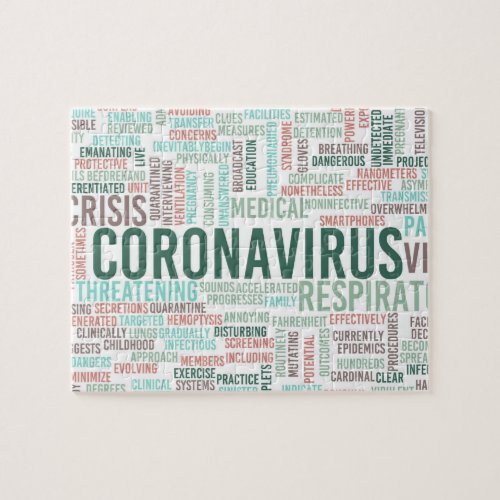 Coronavirus Background Health Pandemic Jigsaw Puzzle