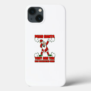 coronavirus christmas santa claus vaccinated iPhone 13 case