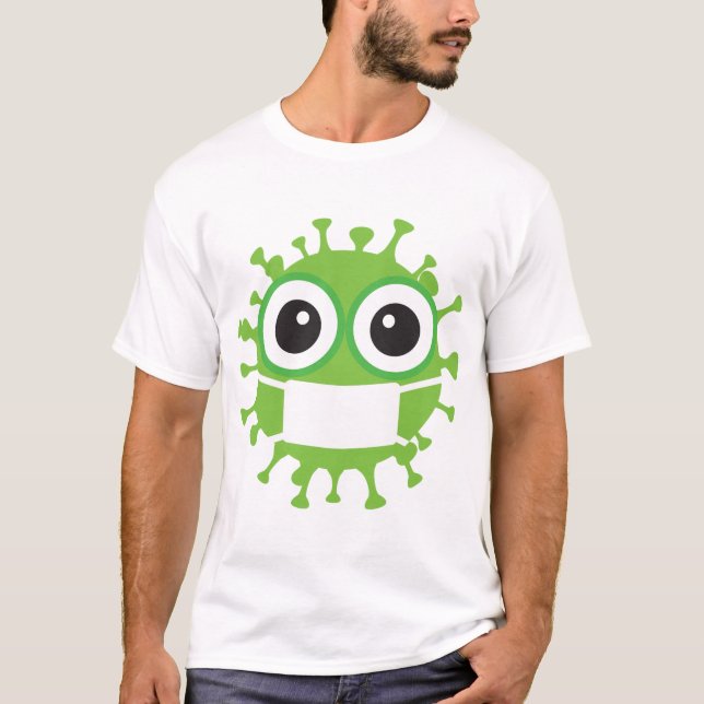 Coronavirus emoticon T-Shirt (Front)