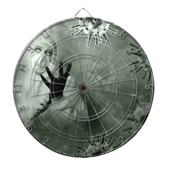 Coronavirus Nurse Dart Board (Front)