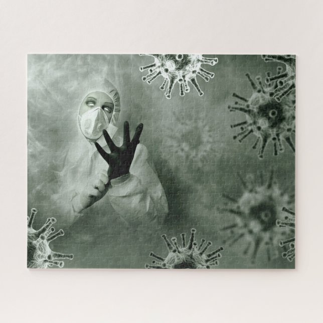 Coronavirus Nurse Jigsaw Puzzle (Horizontal)