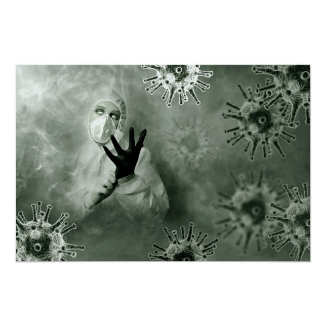 Coronavirus Nurse Poster (Front)