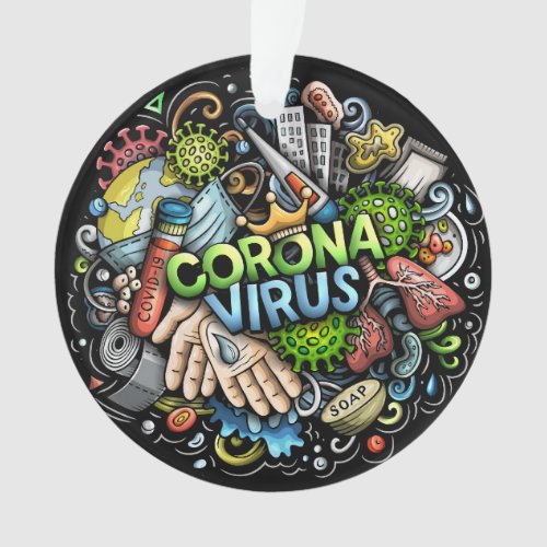 Coronavirus Ornament