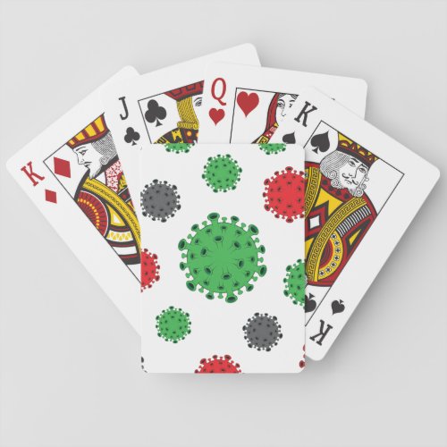 CoronaVirus Playing Cards Covid19 Design Pattern