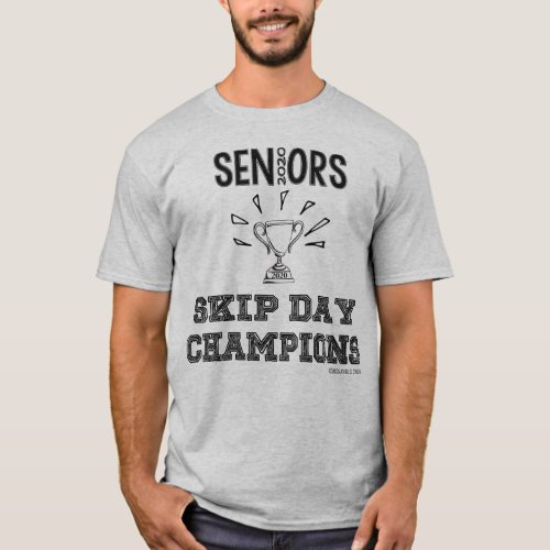 Coronavirus _ Seniors 2020 Skip Day Champions T_Shirt