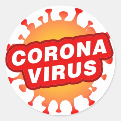 CoronaVirus Sticker Covid19 Corona Virus Text