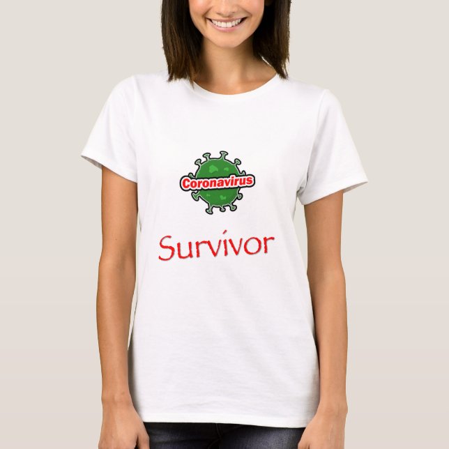 Coronavirus Survivor T-Shirt (Front)