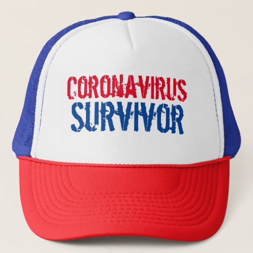 Coronavirus Survivor Trucker Hat