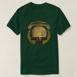 Coronavirus World Tour with Tour Dates T-Shirt