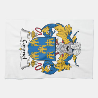 Coronel Family Crest Kitchen Towel