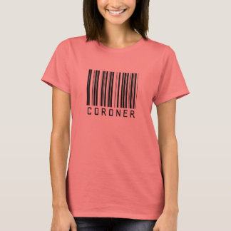 Coroner Bar Code T-Shirt