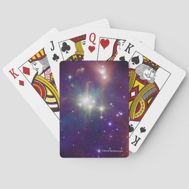 Coronet Cluster Poker Cards (Back)