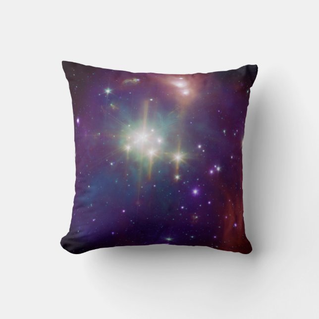 Coronet Cluster Throw Pillow (Front)