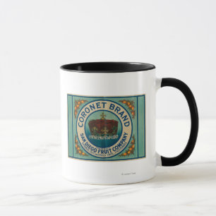 Coronet Lemon LabelChula Vista, CA Mug