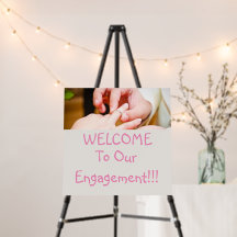 coroplast signs--wedding foam board