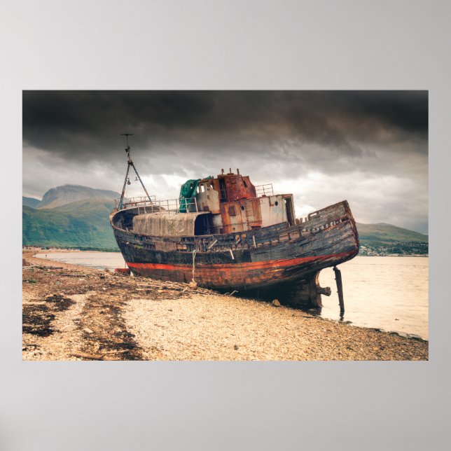 Corpach Wreck Poster (Front)