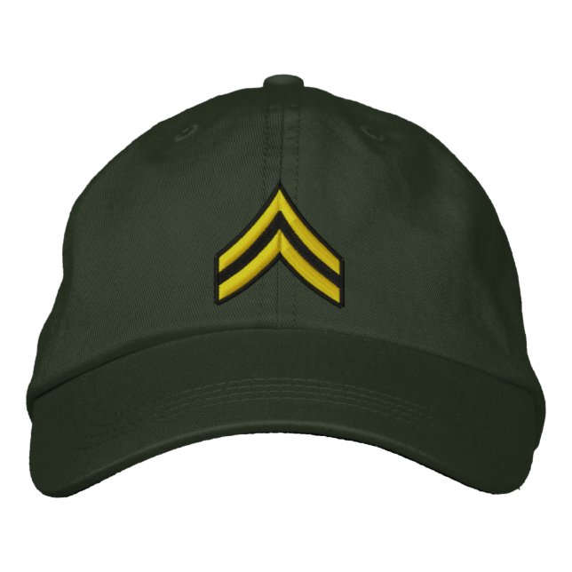 Corporal Embroidered Baseball Cap (Front)