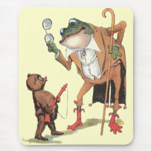 Corporal Waddle Captures the Frogman Mouse Pad