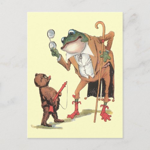 Corporal Waddle Captures the Frogman Postcard