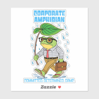 Corporate Amphibian | Sticker