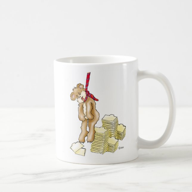 Corporate Bear, “Corporate” Coffee Mug (Right)