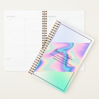 Corporate Beauty Salon Makeup Artist Holographic