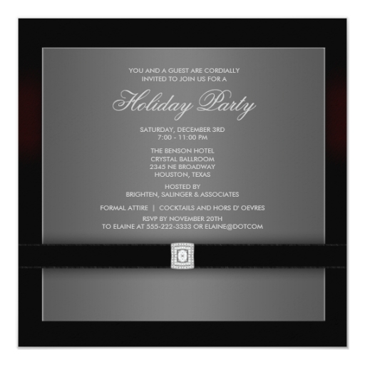 Corporate Party Invitation Template 2