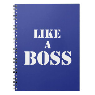 Corporate Boss Notebook