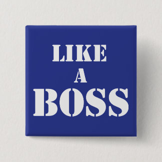 Corporate Boss Pinback Button