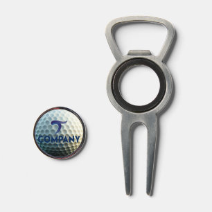 Corporate Branded Custom Company Logo Bulk Gift Divot Tool