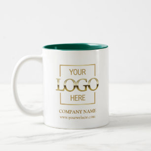 Corporate Branding & Promotional Gift for Company Two-Tone Coffee Mug