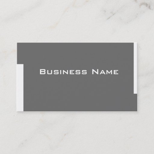 Customizable corporate business card