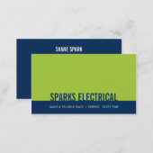 CORPORATE BUSINESS CARD :: bold block 10L (Front/Back)