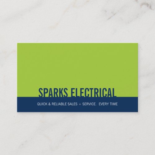 CORPORATE BUSINESS CARD :: bold block 10L
