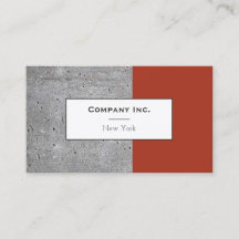 Corporate Business Card | Concrete
