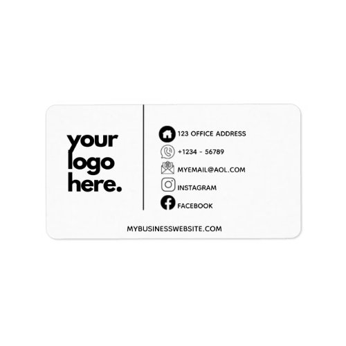 Corporate Business Card Design Logo Templates Label