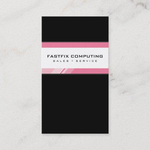 Customizable CORPORATE BUSINESS CARD :: hi-tech zing 2P