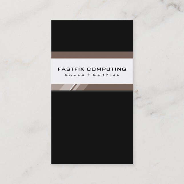 CORPORATE BUSINESS CARD :: hi-tech zing 9P (Front)