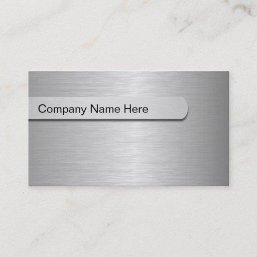 Customizable Corporate Business Cards