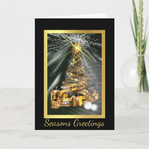 Corporate Business Christmas Card with Christmas T
