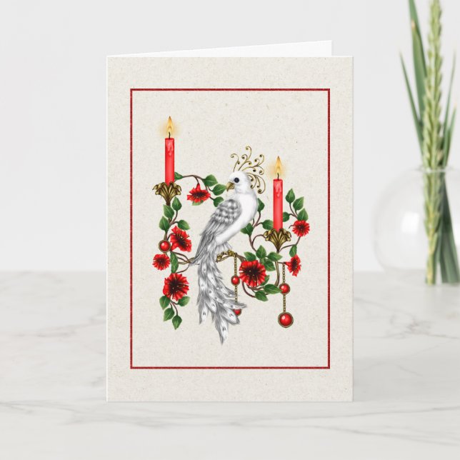 Corporate Business Christmas Card with Christmas T (Front)