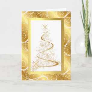 Corporate Business Christmas Card with Christmas T