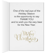 Corporate Business Christmas Card with Victorian (Inside (Right))